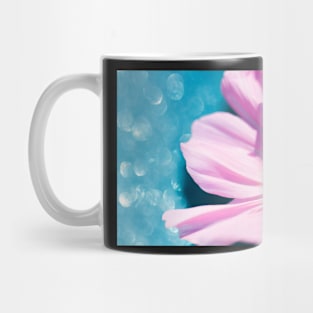 Pink Cosmos Flower Mug